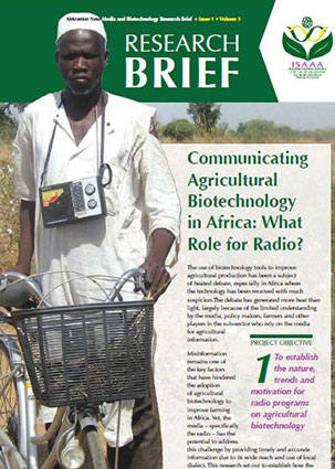 Communicating Agricultural Biotechnology in Africa: What Role for Radio