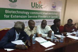 Agri Extension Service Providers in Uganda Hone Biotech Communication Skills